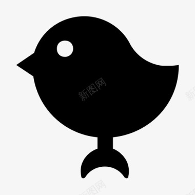 鸟唧唧鸽子图标图标