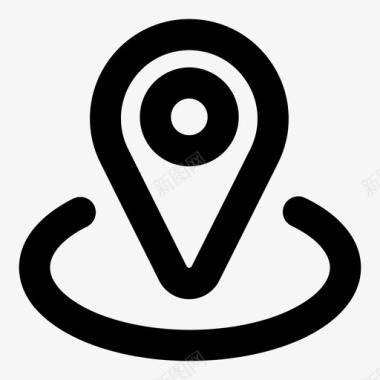 地图标记项目符号点图标