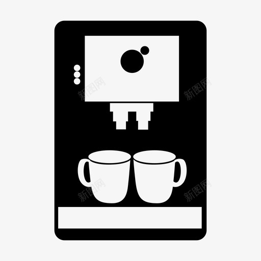 咖啡机爪哇改良图标svg_新图网 https://ixintu.com 卡布奇诺 咖啡机 家居 改良 早餐 浓缩咖啡 烹饪 爪哇 饮料