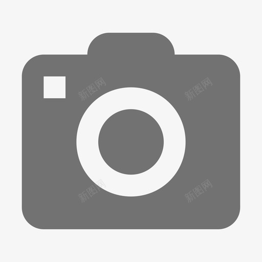 相机商务和办公材料标图标svg_新图网 https://ixintu.com 商务和办公材料设计图标 相机