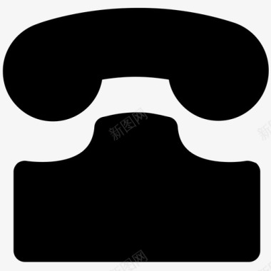 电话机电信通话图标图标