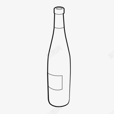 酒瓶补充剂液体图标图标