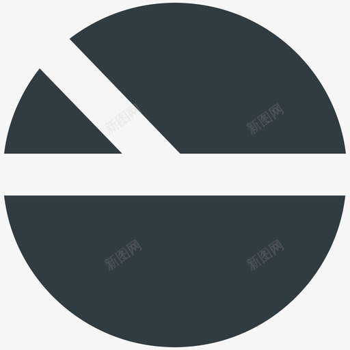 饼图商务酷标图标svg_新图网 https://ixintu.com 商务酷矢量图标 饼图