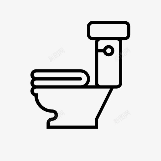 厕所拿着它马桶图标svg_新图网 https://ixintu.com 冲水马桶 厕所 叮当声 嘟嘟 座位 拿着它 洗手间 私人 闭盖 马桶