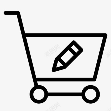 购物车购物清单商品图标图标