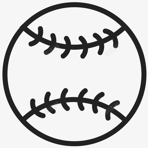 棒球器具工具图标svg_新图网 https://ixintu.com 器具 工具 投掷球 材料 棒球 游戏 用品 罢工 设备 运动