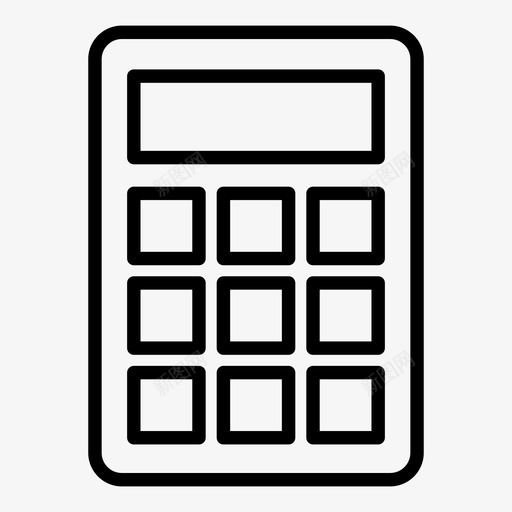 计算器账户方程式图标svg_新图网 https://ixintu.com 办公室 单词 教育 数字 数学 方程式 类型 计算器 账户 金融