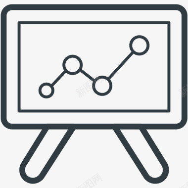 搜索引擎优化培训搜索引擎优化和互联网营销线图标图标