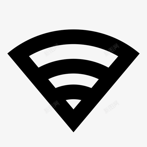 wifi信号无线wifi图标svg_新图网 https://ixintu.com wifi wifi信号 wps 互联网 冲浪 大图标 数据 无线 网络 连接