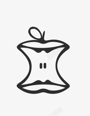 苹果种子图标图标