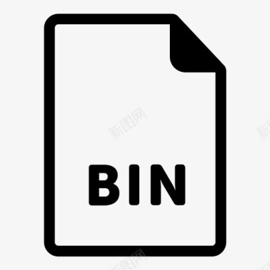 bin文件计算机数据图标图标