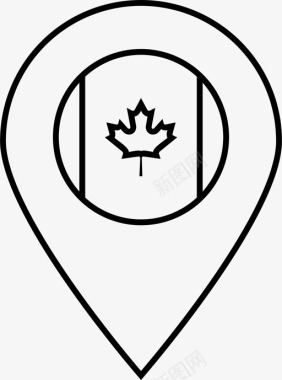加拿大国旗世界国旗世界旗帜图标图标