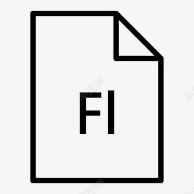 文件保存fl图标图标