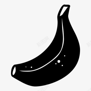 香蕉物品消耗品图标图标