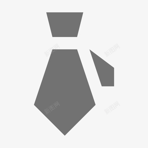 领带金融材料标图标svg_新图网 https://ixintu.com 金融材料设计图标 领带