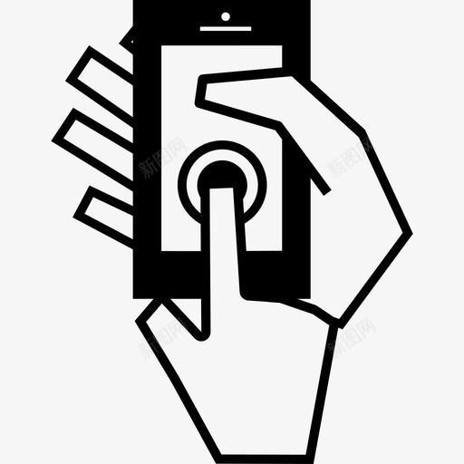 右手被另一只右手的手指触摸的手机工具和用具现代屏幕图标svg_新图网 https://ixintu.com 右手被另一只右手的手指触摸的手机 工具和用具 现代屏幕