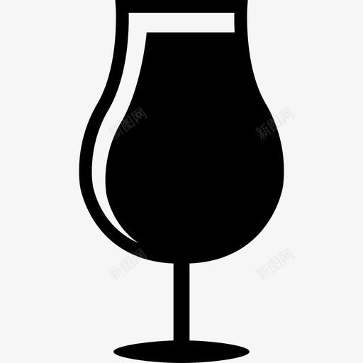 喝满了酒食物饮料的杯子图标svg_新图网 https://ixintu.com 喝满了酒 食物 饮料的杯子