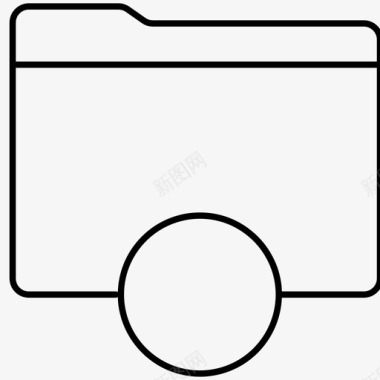 空白文件夹文件夹行图标图标