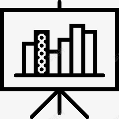 图形演示性能解释图标图标