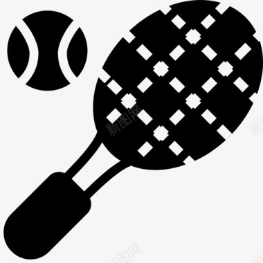 网球游戏漂亮的网球图标图标