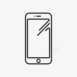 苹果短信智能手机短信电话图标高清图片