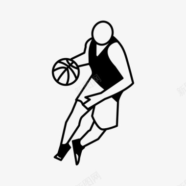 篮球运动比赛短裤图标图标