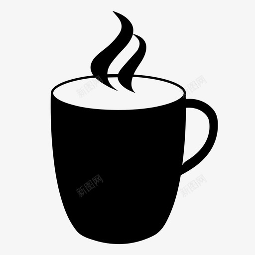咖啡已售出不图标svg_新图网 https://ixintu.com 不 保温 咖啡 已售出 杯子 热咖啡 粗体 蒸汽 金色 饮料 马克杯