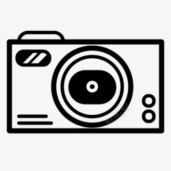 摄影集数码相机智能手机拍摄图标高清图片