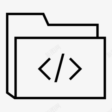代码文件夹软件编程图标图标