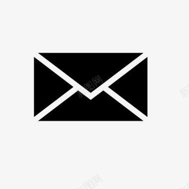 信封邮件对象图标图标