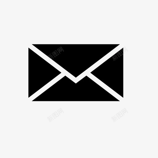 信封邮件对象图标svg_新图网 https://ixintu.com 信封 其他填充 对象 已发送 文章 材料 消息 电子邮件 通信 邮件