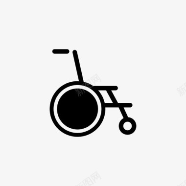 轮椅坡道双腿图标图标