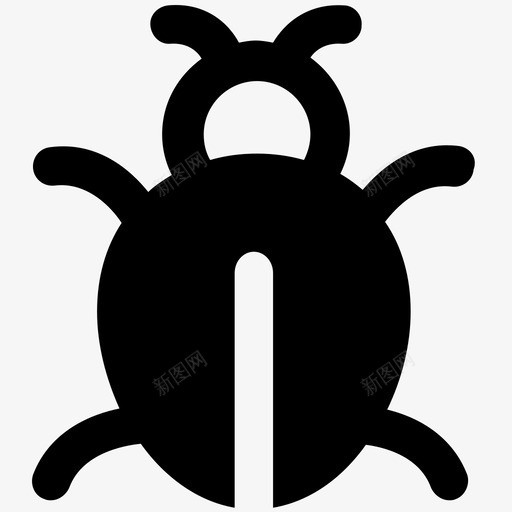 虫子动物甲虫图标svg_新图网 https://ixintu.com 令人毛骨悚然 动物 害虫 搜索引擎优化和营销大胆的实线图标 昆虫 甲虫 病毒 病毒虫 细菌 虫子