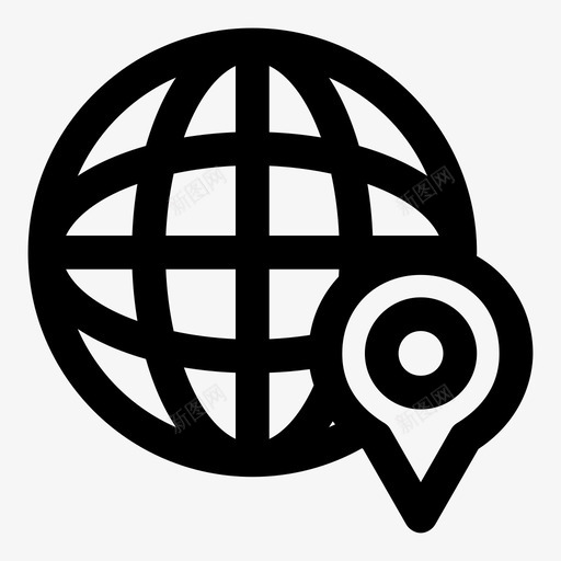 航班目的地航程旅行图标svg_新图网 https://ixintu.com 世界 地图 地址 旅程 旅行 粗体 航班目的地 航程