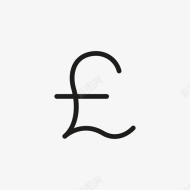 英镑钞票英国图标图标