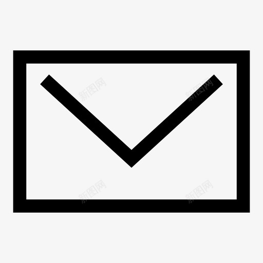 信封卡片电子邮件图标svg_新图网 https://ixintu.com 信件 信封 信纸 卡片 消息 用户界面 电子邮件 邮件