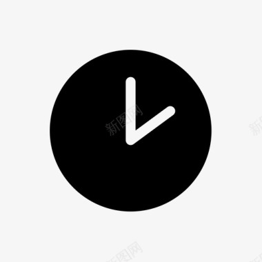 时钟截止日期小时图标图标