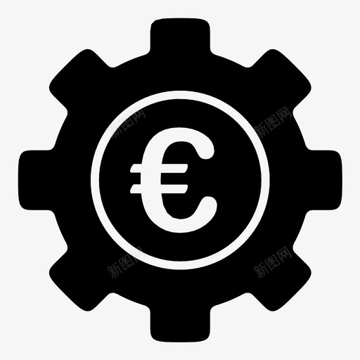 欧洲发展设置机器图标svg_新图网 https://ixintu.com 创造 商业提供 工业 工厂 建筑 机器 欧洲发展 计算 设置 齿轮
