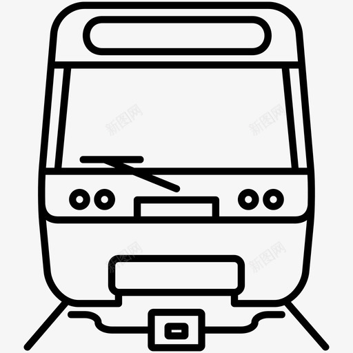 地铁隧道交通图标svg_新图网 https://ixintu.com 交通 地铁 巴黎 楼梯 火车 车费 轨道 隧道 雨刷