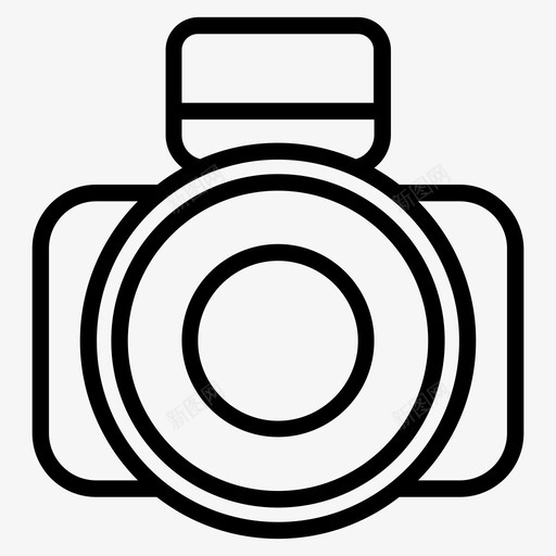相机单反相机胶卷图标svg_新图网 https://ixintu.com 单反相机 照片 相机 相框 胶卷
