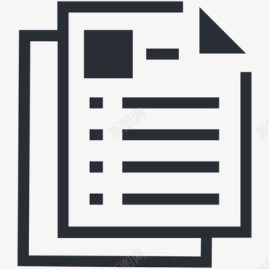 文档文档表格文本页图标图标