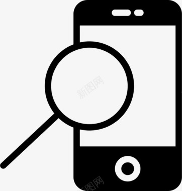 搜索手机关键字图标图标