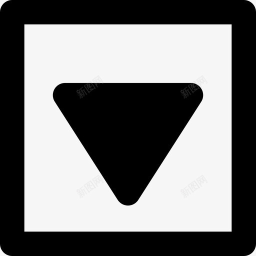 向下切换箭头基本装备图标svg_新图网 https://ixintu.com 向下切换 基本装备 箭头