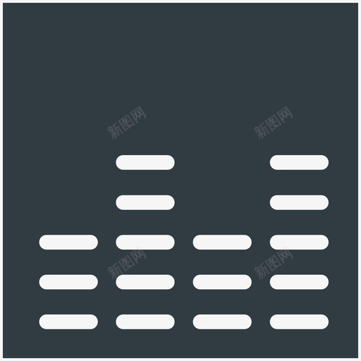 声音条多媒体酷标图标svg_新图网 https://ixintu.com 声音条 多媒体酷矢量图标