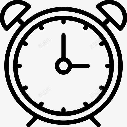 闹钟日期周期图标svg_新图网 https://ixintu.com 周期 小图标的基本轮廓 日期 时间 秒表 计时器 闹钟