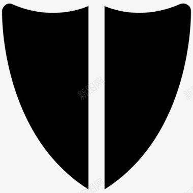 盾徽盔甲防御图标图标