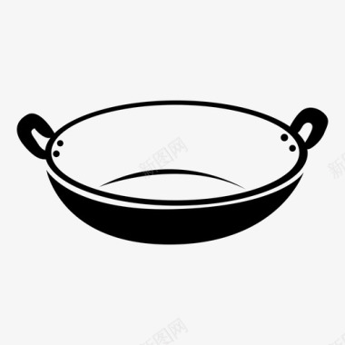炒锅锅厨房图标图标
