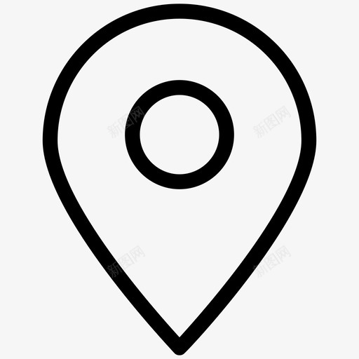 地图针旅游线路图标svg_新图网 https://ixintu.com 地图针 旅游线路图标