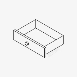 办公室多功能储物柜抽屉仓库办公室图标高清图片