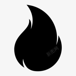 icon火火焰温度热图标高清图片